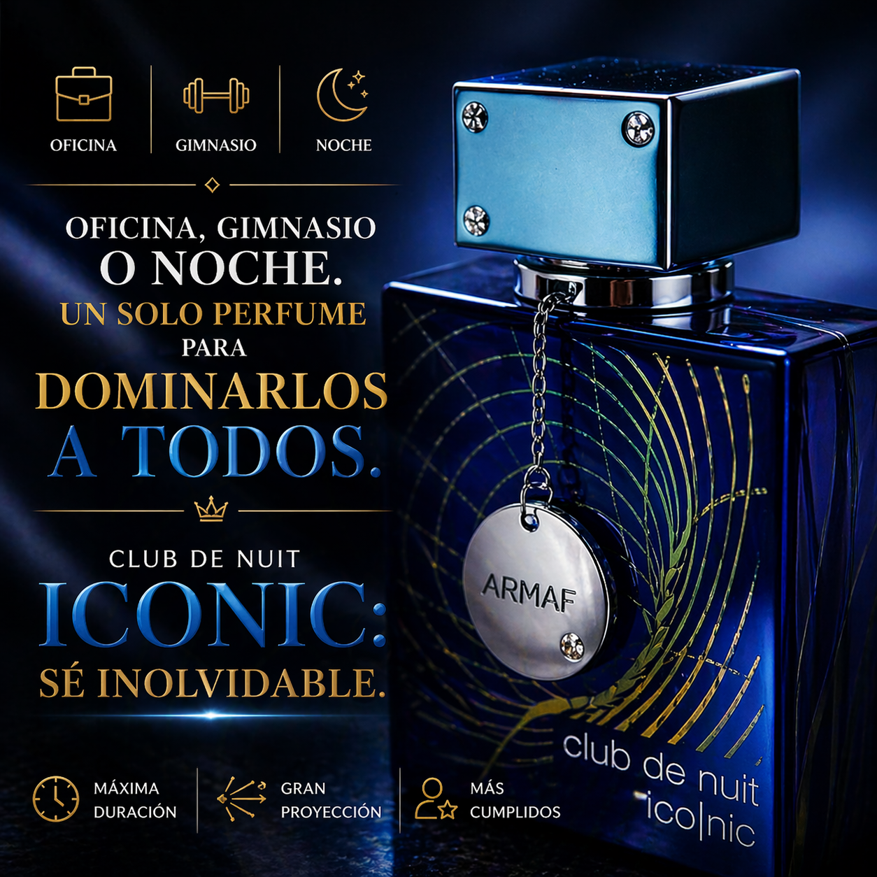 Armaf Club de Nuit Iconic EDP 105ml + REGALO MUESTRA GRATIS