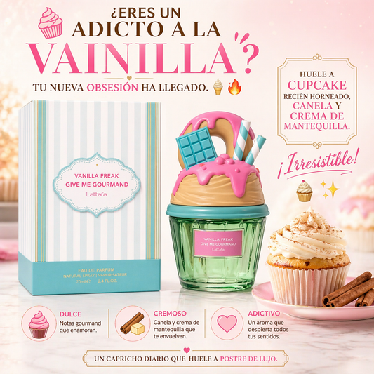 Vanilla Freak Lattafa | Perfume Gourmand Vainilla Unisex 75ml