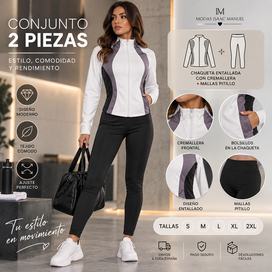 Conjunto Chándal Mujer SUSANA Deportivo Moldeador