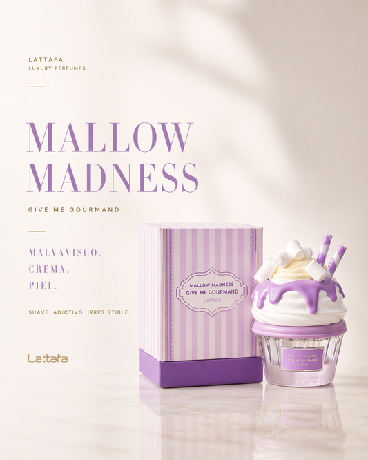Mallow Madness Lattafa | Perfume Gourmand Malvavisco Unisex 75ml