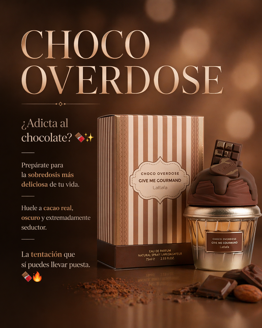 Choco Overdose Lattafa | Perfume Gourmand Chocolate Unisex 75ml