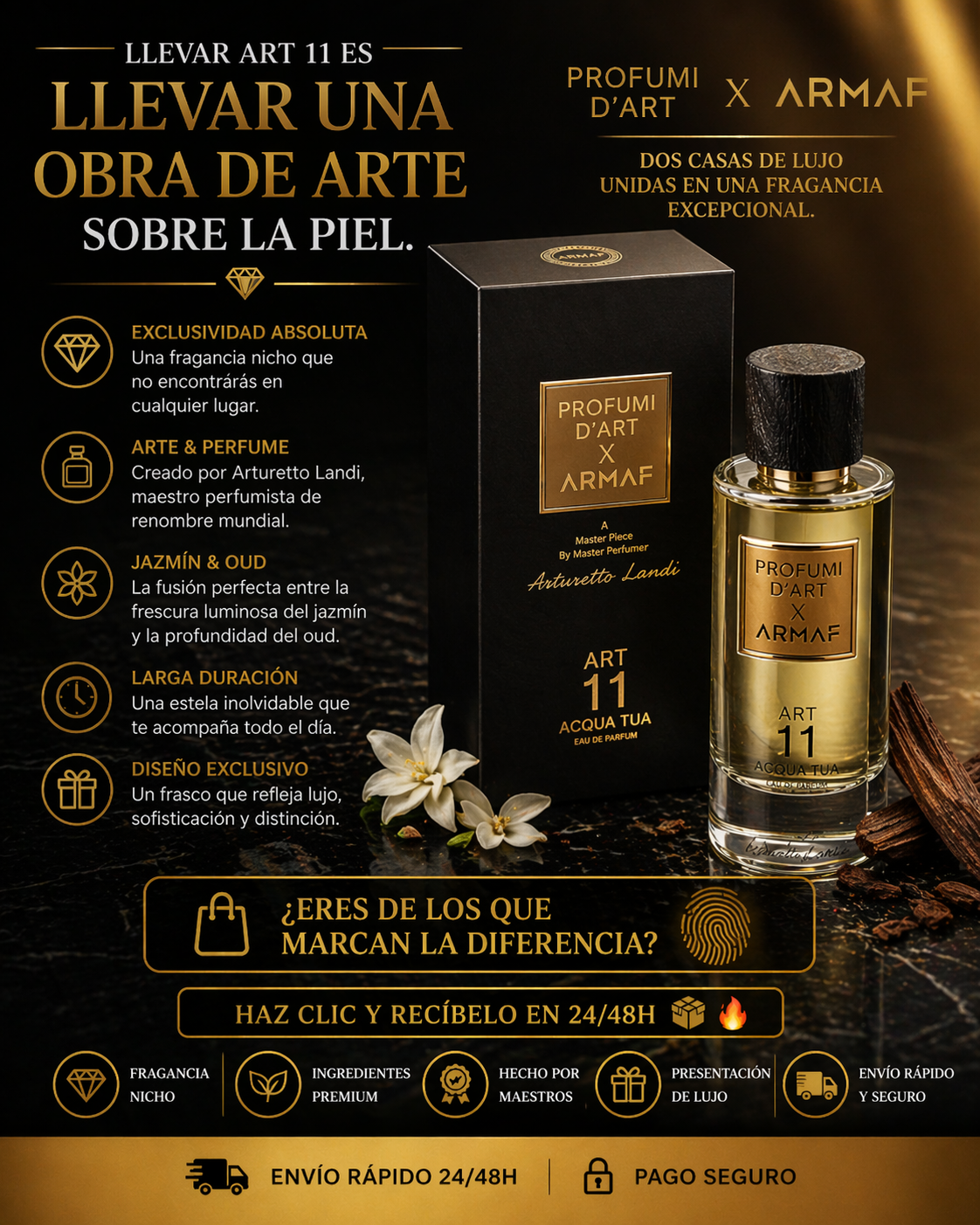 Art 11 Acqua Tua Profumi d'Art x Armaf | Perfume Unisex 100ml