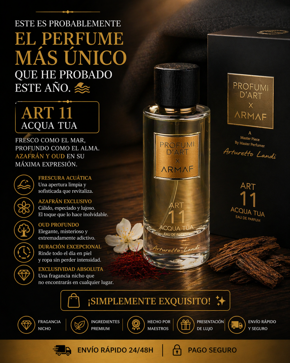 Art 11 Acqua Tua Profumi d'Art x Armaf | Perfume Unisex 100ml