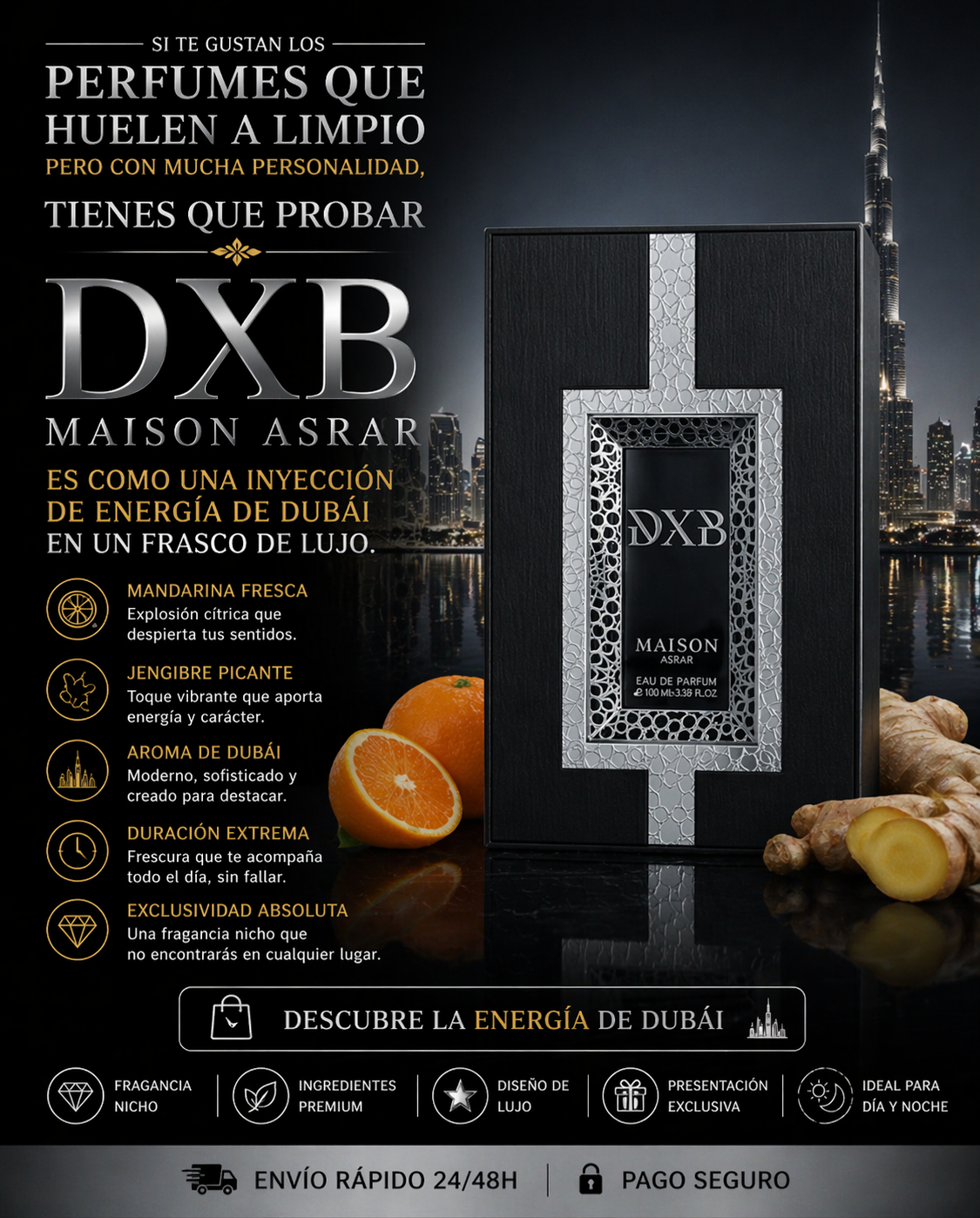 DXB Maison Asrar | Perfume Unisex 100ml