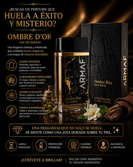 Ombre D'or Armaf | Perfume Unisex 100ml