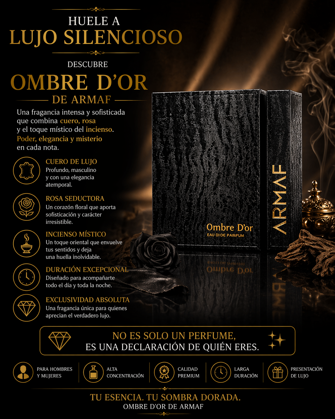 Ombre D'or Armaf | Perfume Unisex 100ml