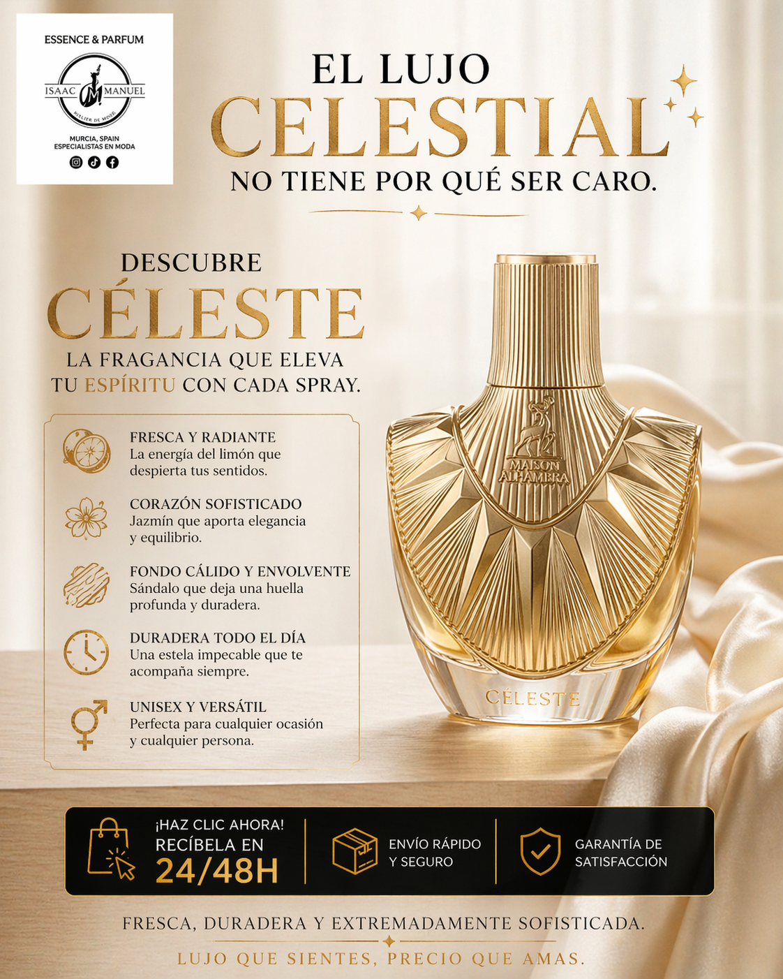 Celeste Maison Alhambra | Perfume Unisex 100ml