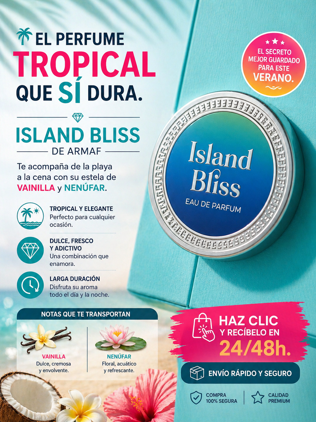 Island Bliss Armaf | Perfume Femenino 100ml
