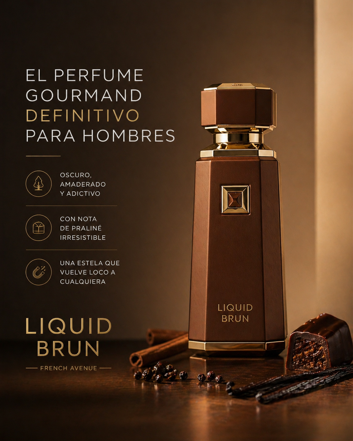 Liquid Brun French Avenue | Perfume Masculino 100ml