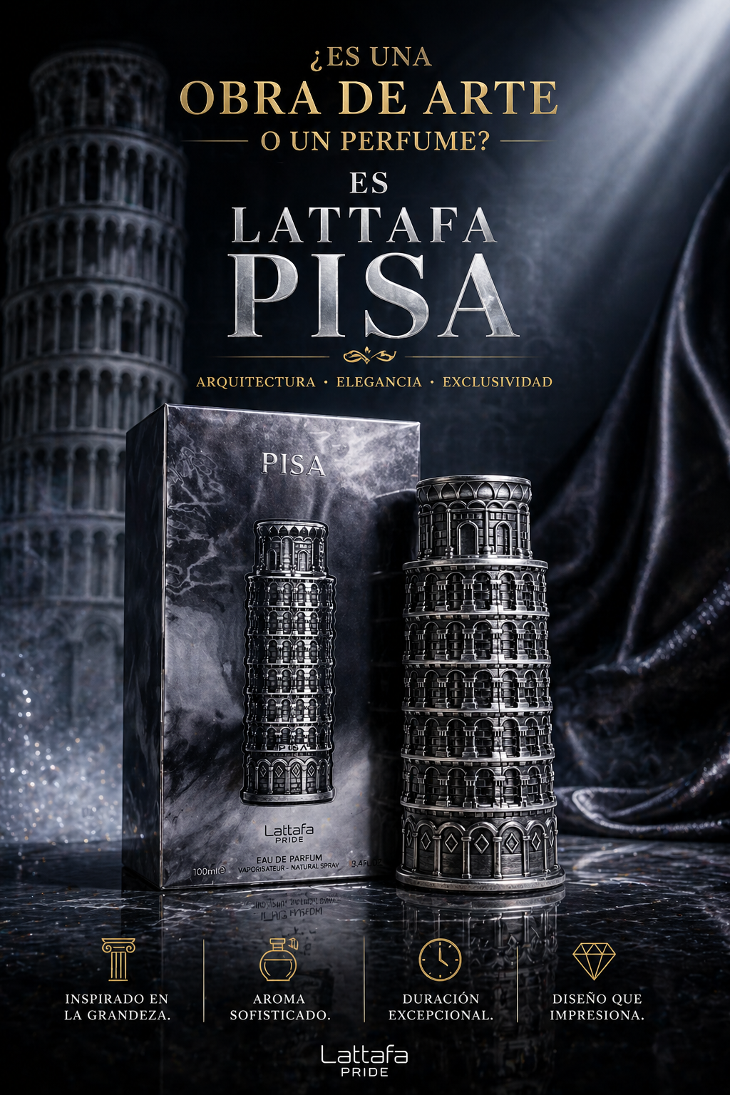 Pisa Pride Lattafa | Perfume Unisex 100ml