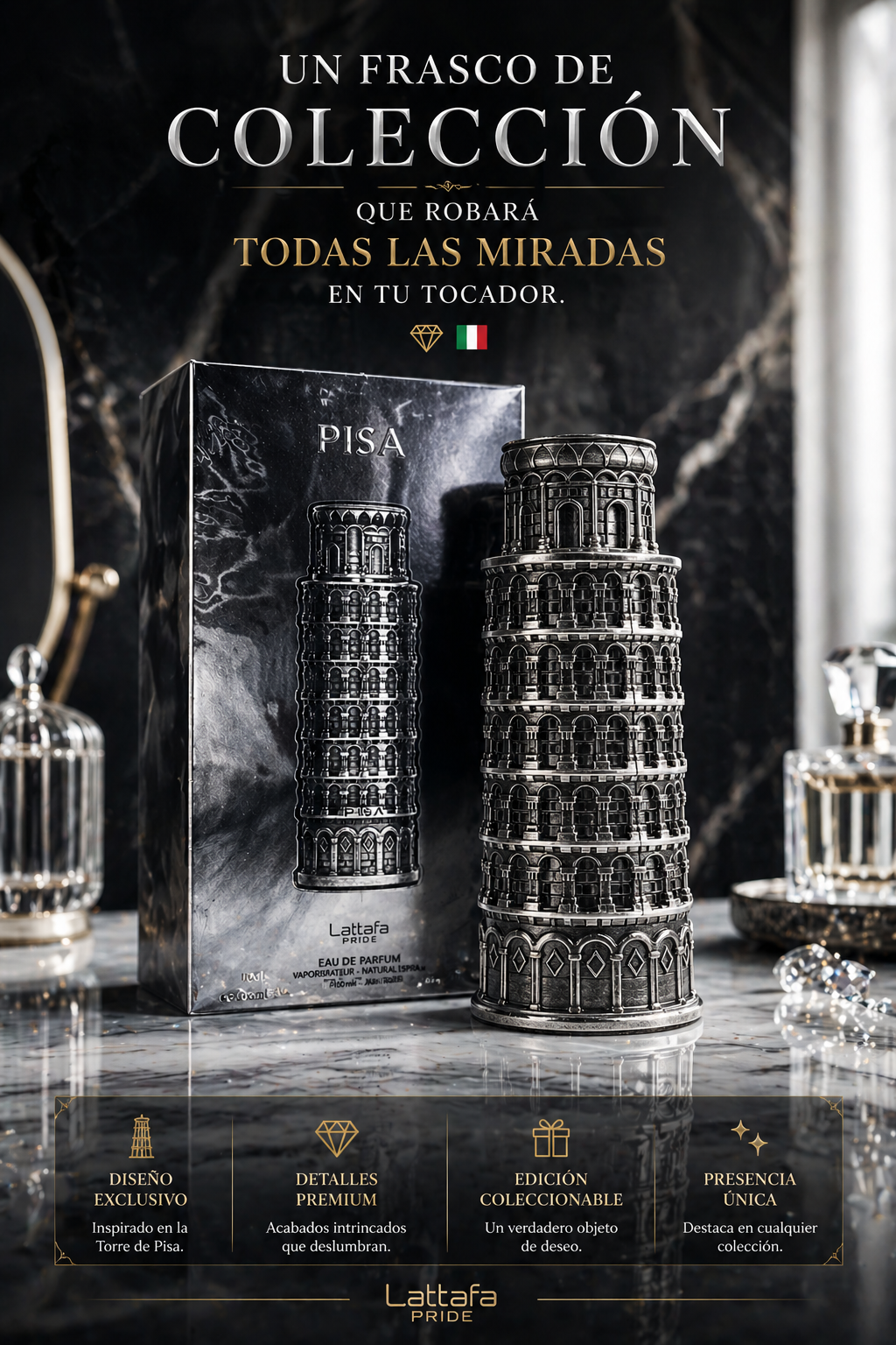 Pisa Pride Lattafa | Perfume Unisex 100ml