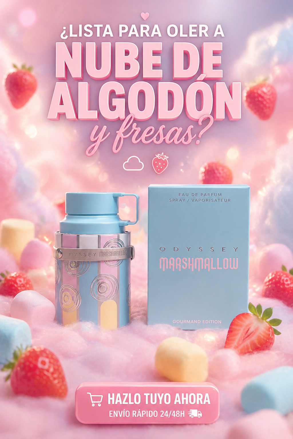 Odyssey Marshmallow Armaf | Perfume Femenino Gourmand 100ml