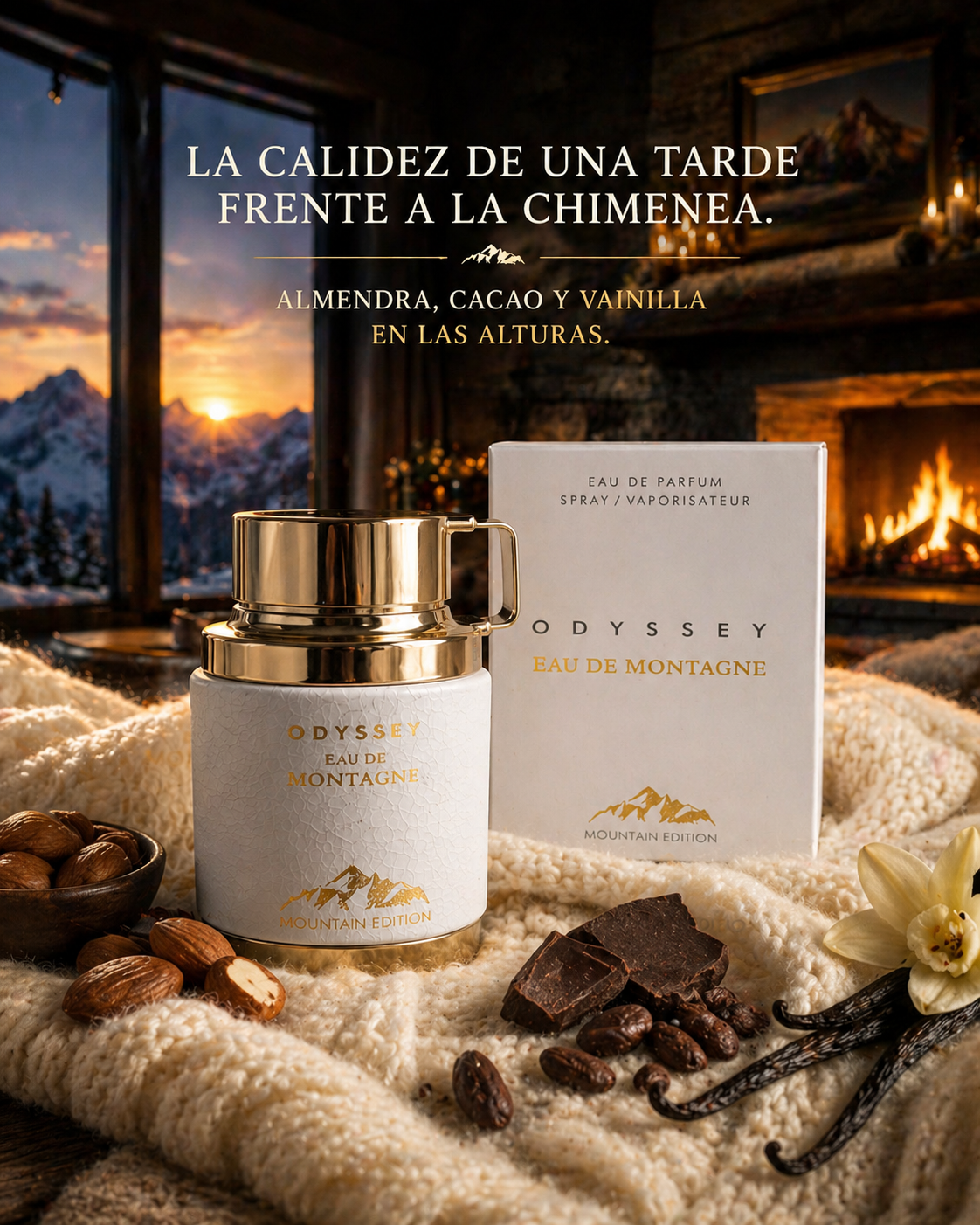 Odyssey Eau de Montagne Armaf | Perfume Unisex Gourmand 100ml
