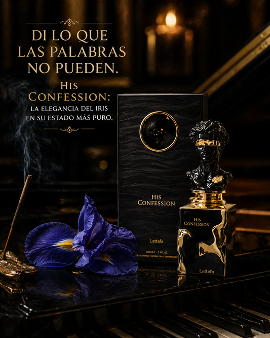 His Confession Lattafa | Perfume Masculino Oriental 100ml