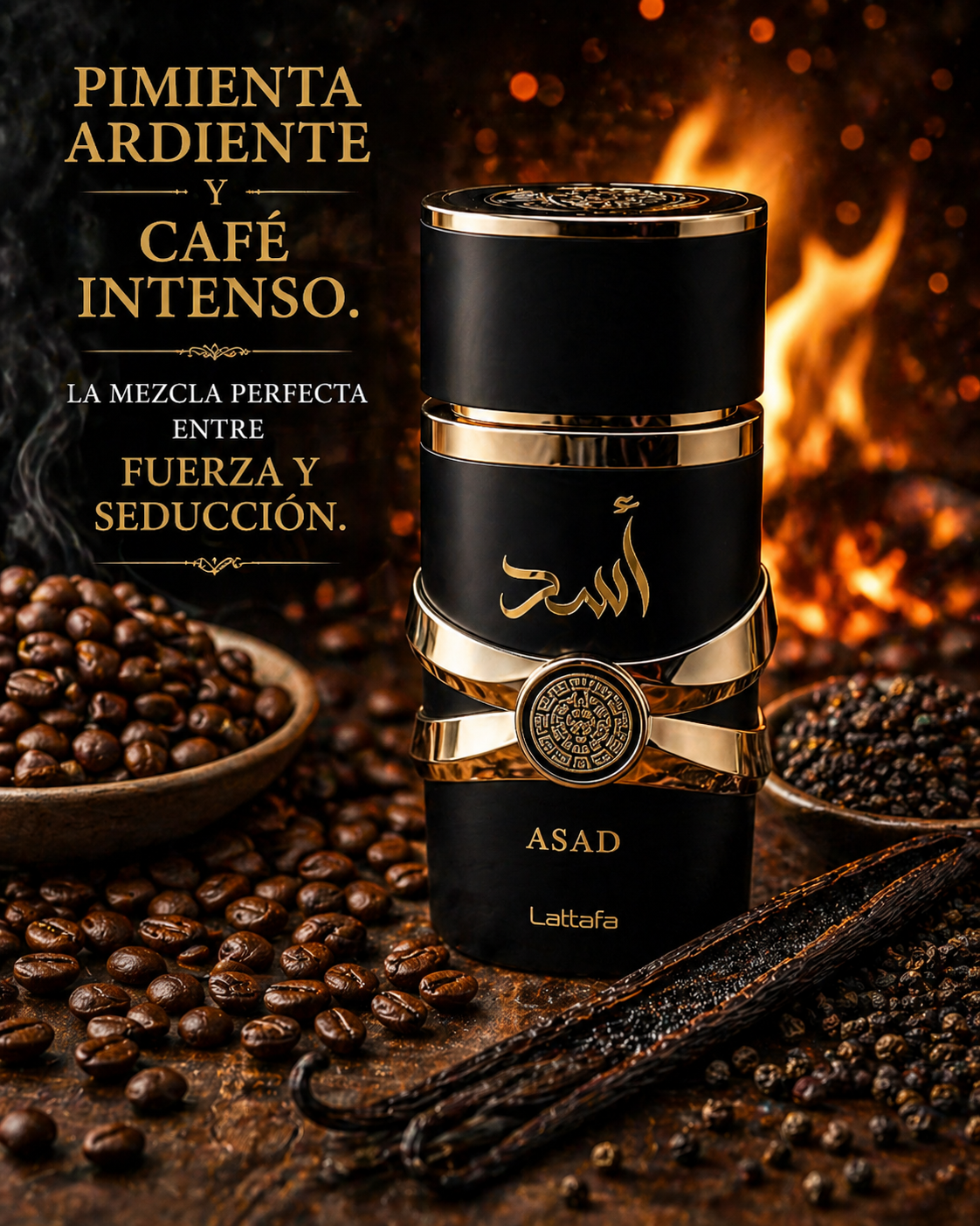 Asad Lattafa | Perfume Masculino Icónico 100ml