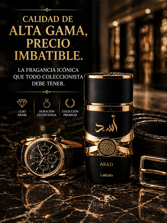 Asad Lattafa | Perfume Masculino Icónico 100ml