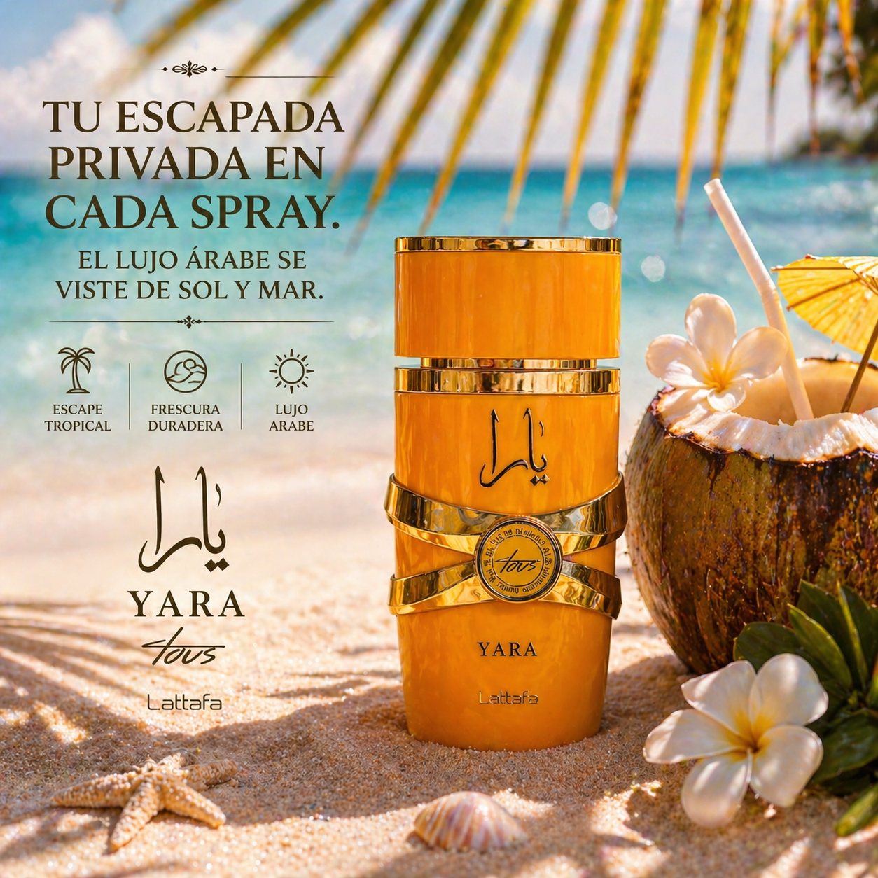 Yara Tous Lattafa | Perfume Femenino Tropical 100ml