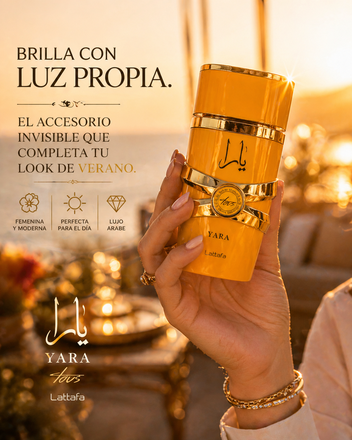 Yara Tous Lattafa | Perfume Femenino Tropical 100ml