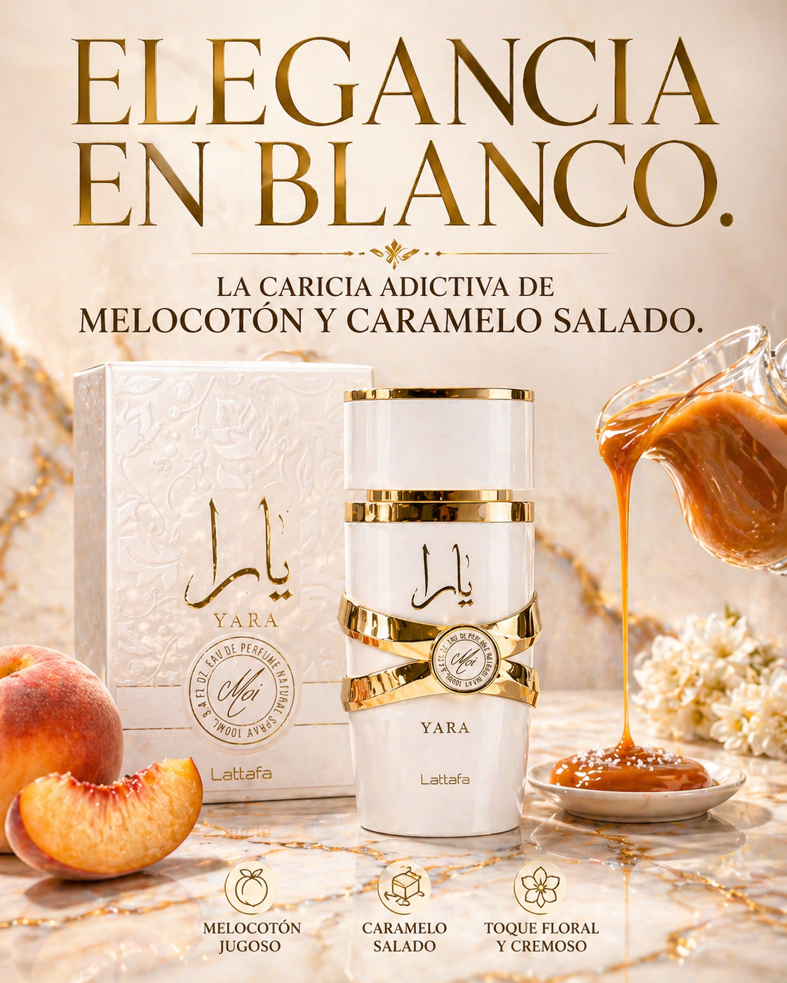 Yara Moi Lattafa | Perfume Femenino Floral 100ml