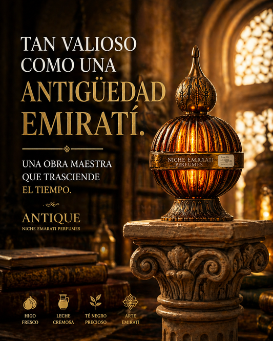 Niche Emarati Antique Lattafa | Perfume Unisex Gourmand Cremoso 100ml