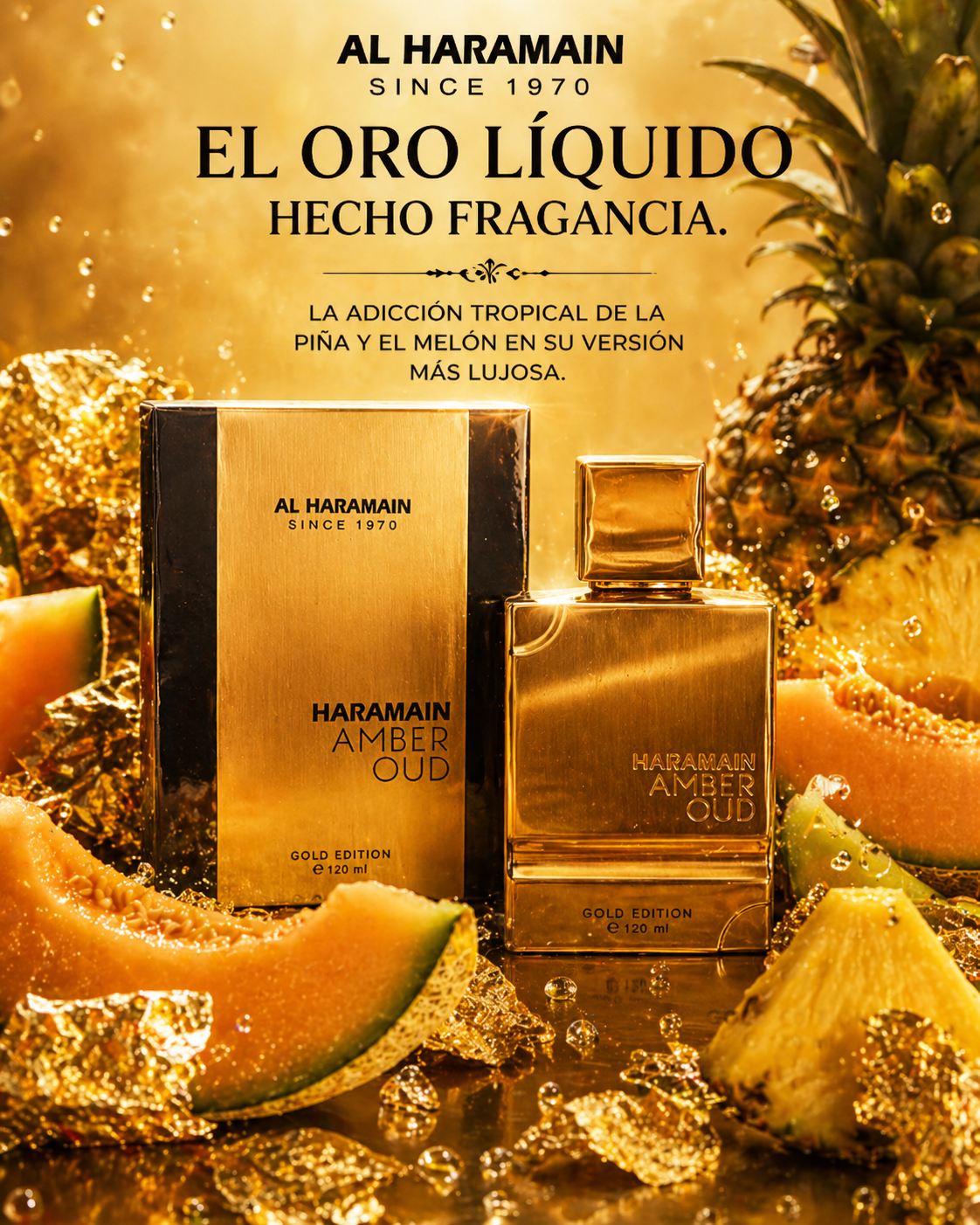 Amber Oud Gold Edition Al Haramain | Perfume Unisex 120ml