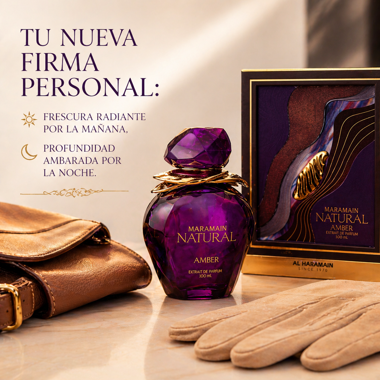 Natural Amber Al Haramain | Perfume Unisex 100ml