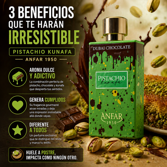 1950 Pistachio Kunafa Anfar | Perfume Gourmand Unisex 100ml