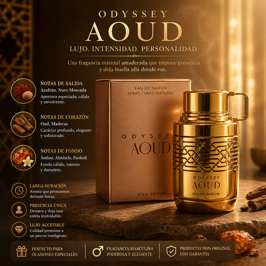 Odyssey Aoud Armaf | Perfume Masculino 100ml