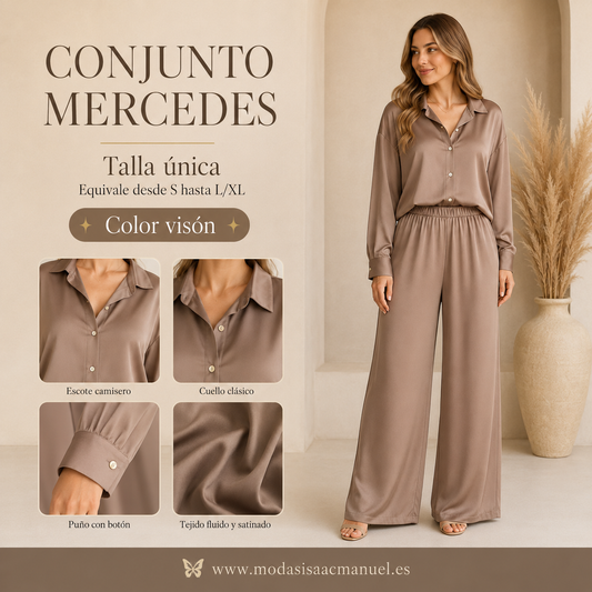 Conjunto 2 Piezas Mercedes