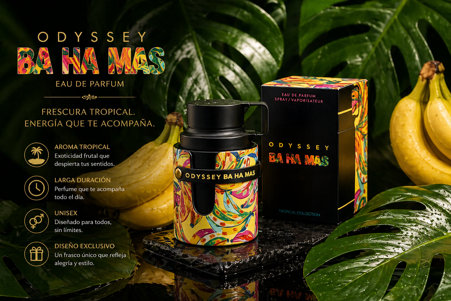 Odyssey Ba Ha Mas Armaf | Perfume Unisex Tropical 100ml