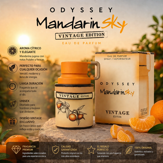 Odyssey Mandarin Sky Vintage Edition Armaf | Perfume Unisex 100ml