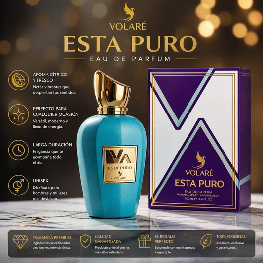 Esta Puro Volare | Perfume Unisex Fresco Limpio 100ml