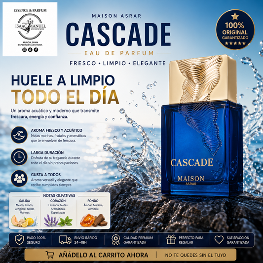 Cascade Maison Asrar | Perfume Masculino 100ml