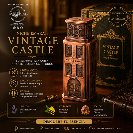Niche Emarati Vintage Castle Lattafa | Perfume Unisex 100ml
