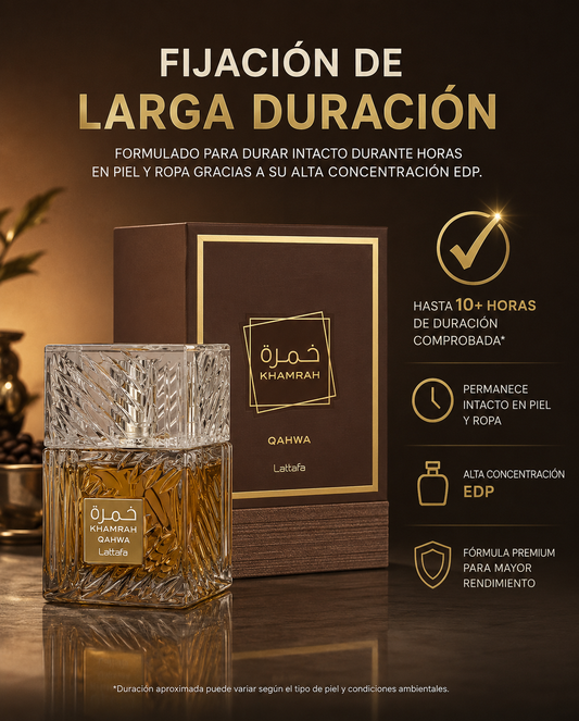 Lattafa Khamrah Qahwa Eau de Parfum 100ml