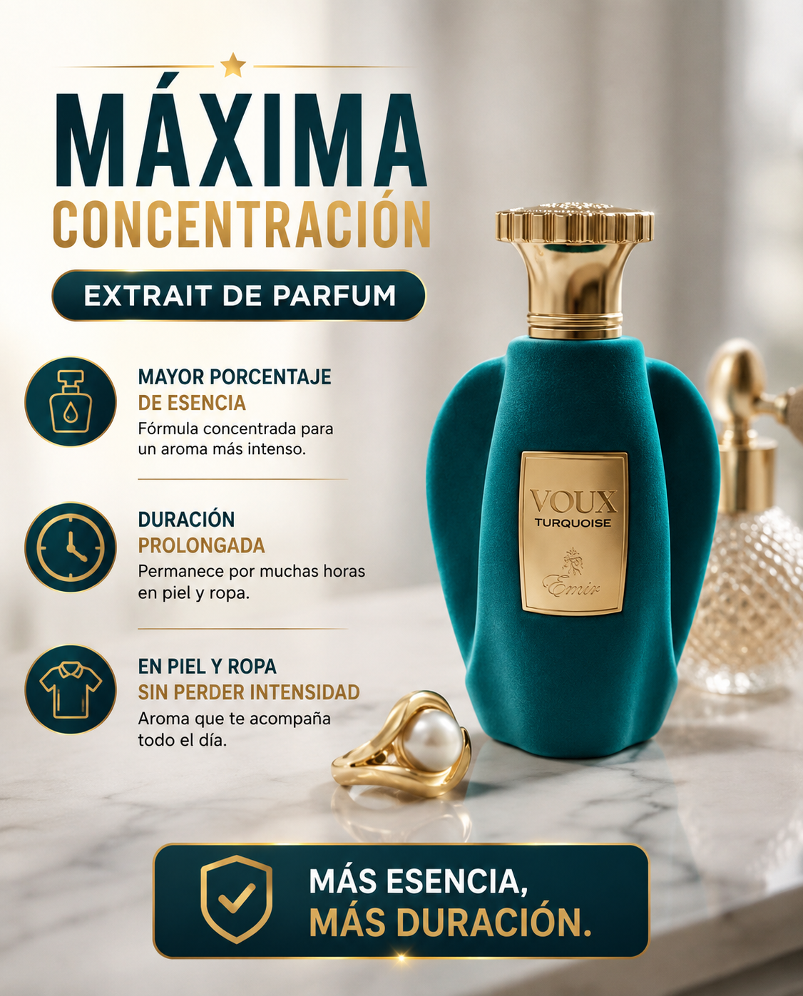 Paris Corner Voux Turquoise Extrait de Parfum 100ml