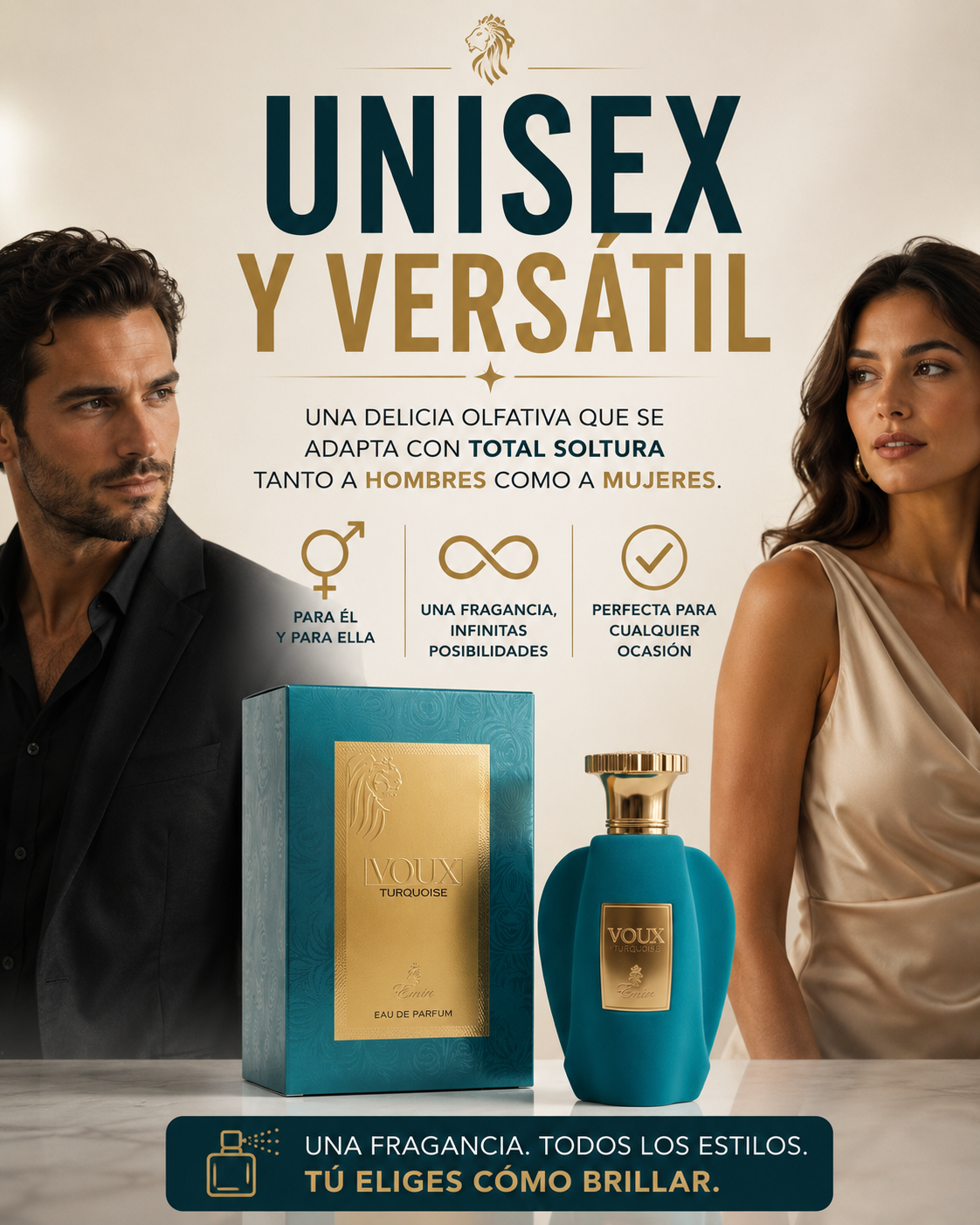 Paris Corner Voux Turquoise Extrait de Parfum 100ml