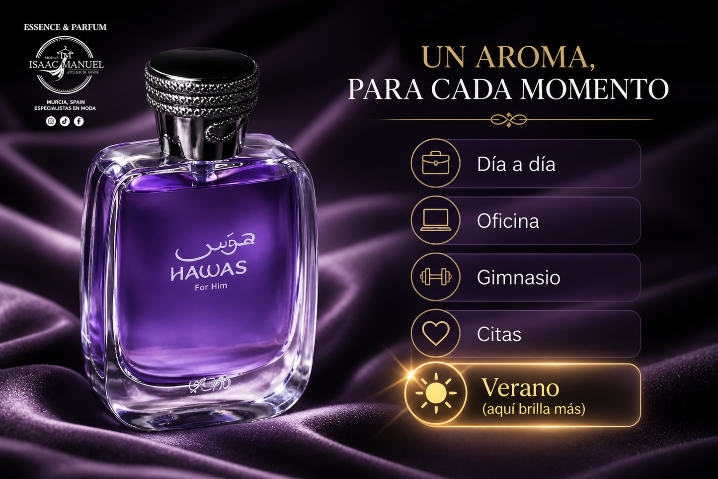 Hawas for Him Rasasi | Perfume Masculino 100ml