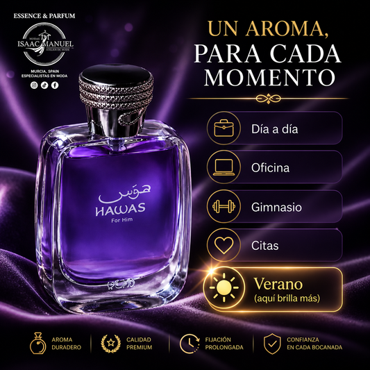 Hawas for Him Rasasi | Perfume Masculino 100ml