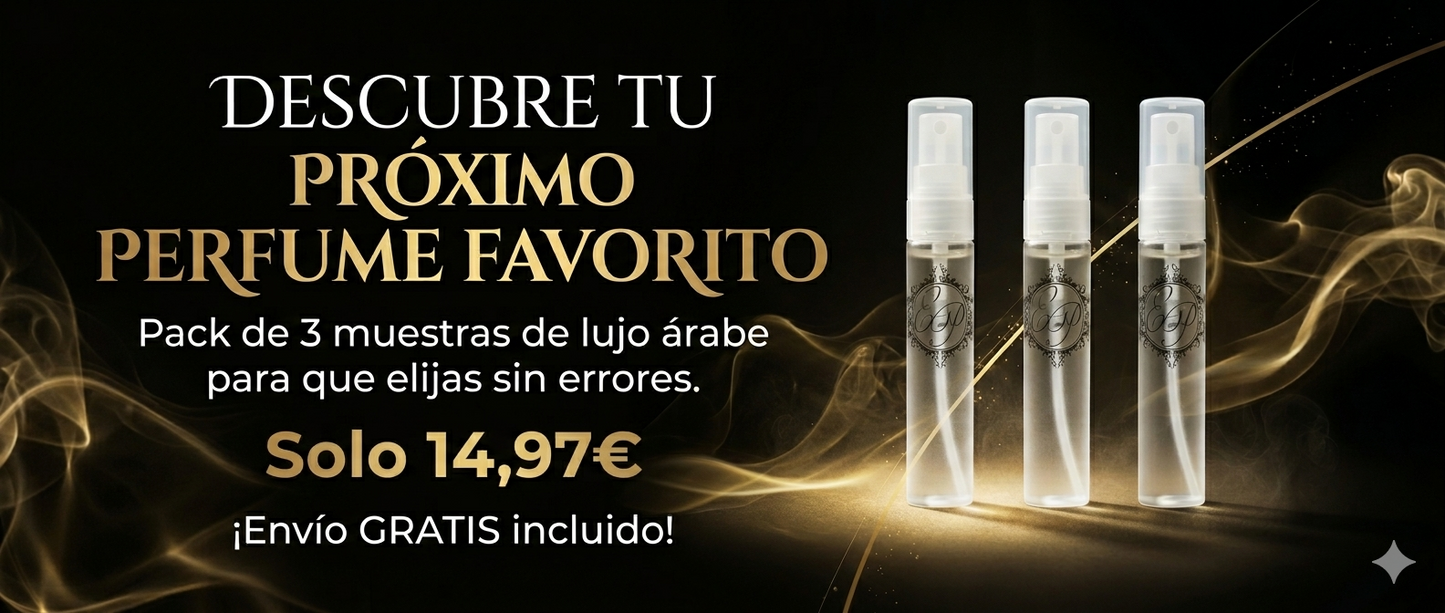 Pack 3 Muestras 3ML Perfumes Árabes | Set Discovery