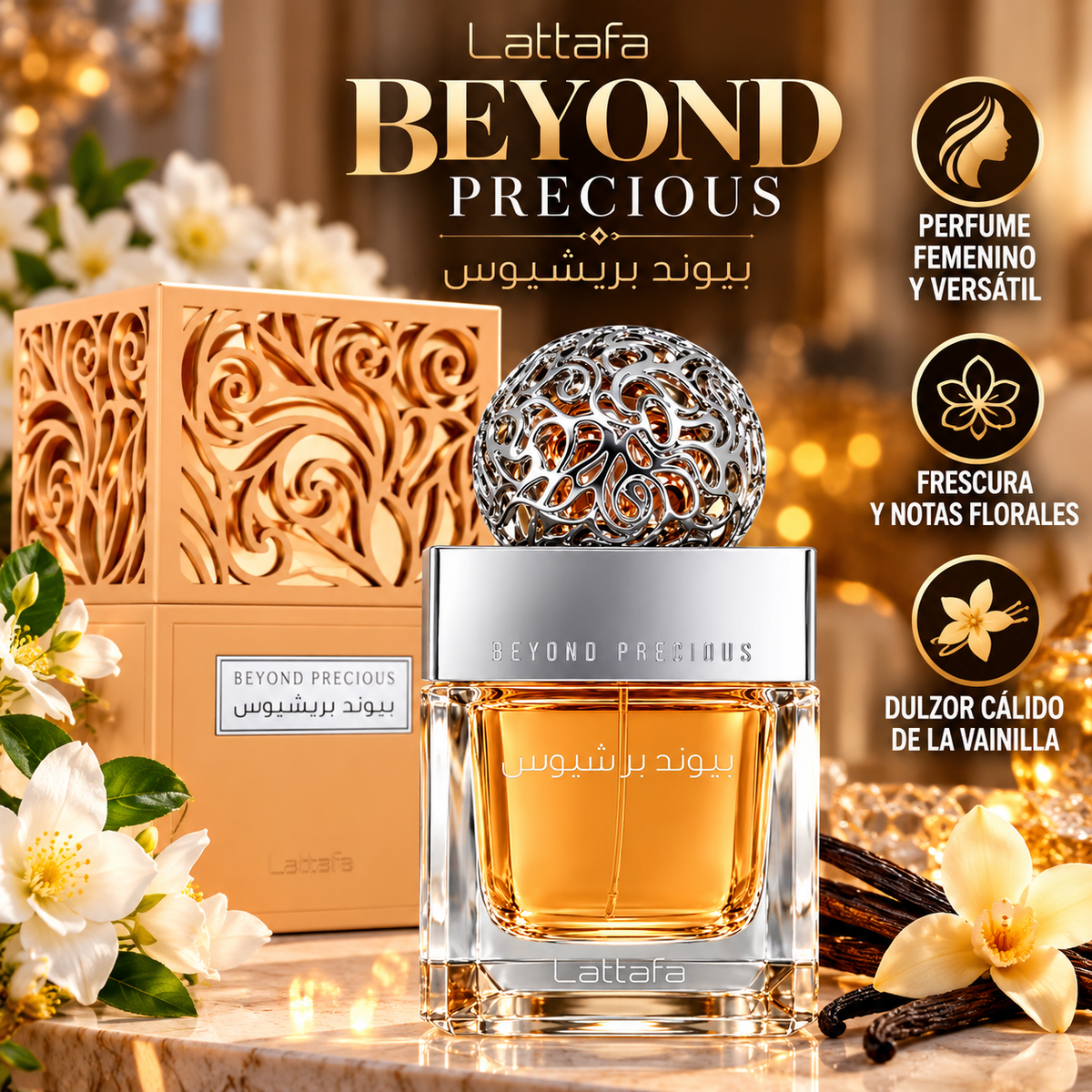 Perfume Lattafa Beyond Precious Mujer 100 ml Eau de Parfum