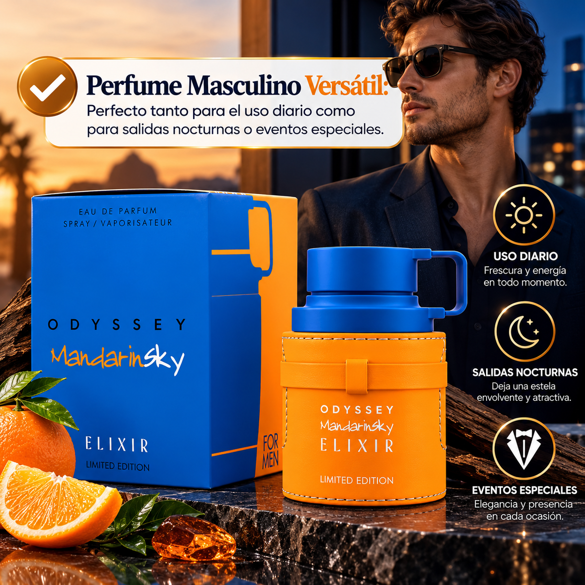 Armaf Odyssey Mandarin Sky Elixir – Eau de Parfum 100 ml