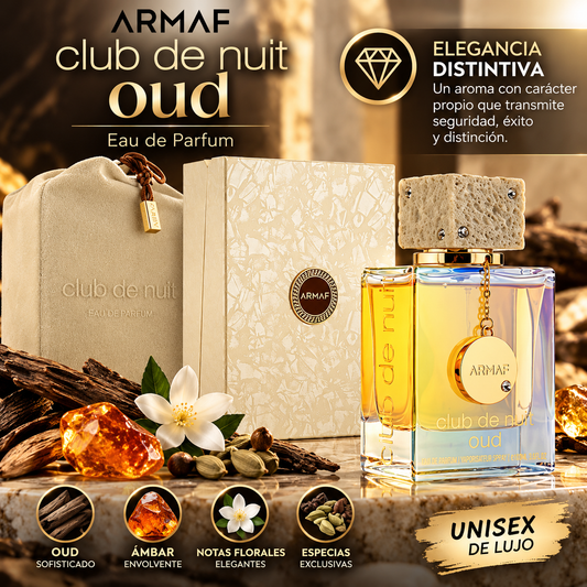 Perfume Armaf Club de Nuit Oud 105 ml Eau de Parfum