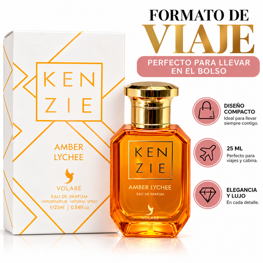 Mini Volare Kenzie Amber Lychee 25 ml Eau de Parfum Mujer