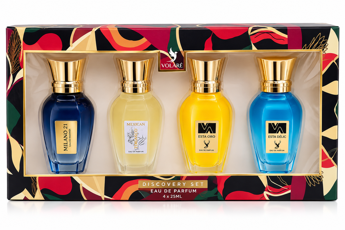 Volaré Discovery Set – Cofre Eau de Parfum 4 x 25 ml