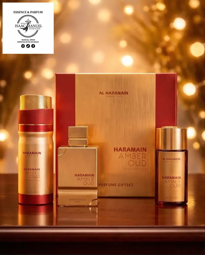 El Set Amber Oud Ruby&nbsp;Edition tiene todo lo que uno podría necesitar para dejar una estela inolvidable,