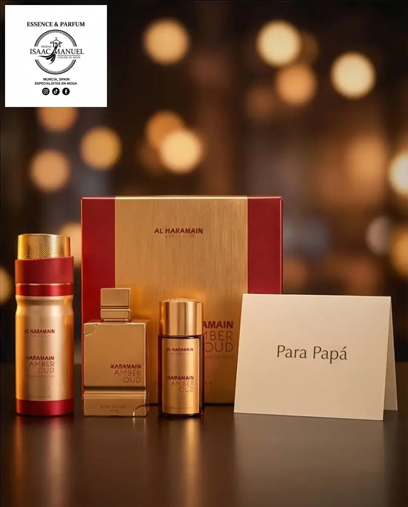 Al Haramain Amber Oud Ruby Edition - Gift Set