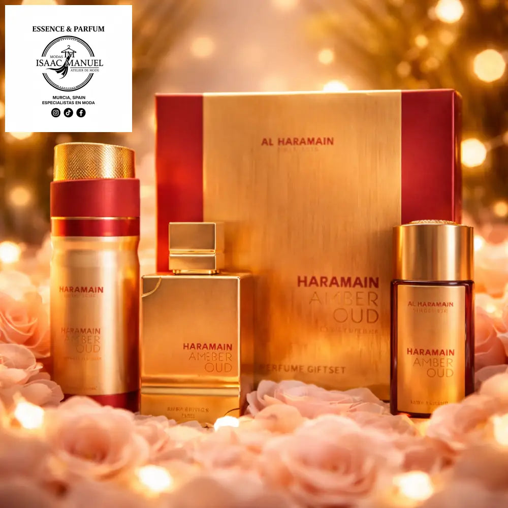 Al Haramain Amber Oud Ruby Edition - Gift Set
