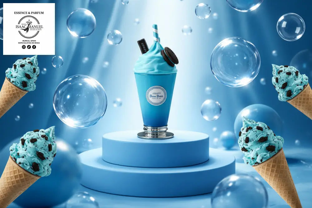 fragancia armaf bon bon en envase original de batido azul