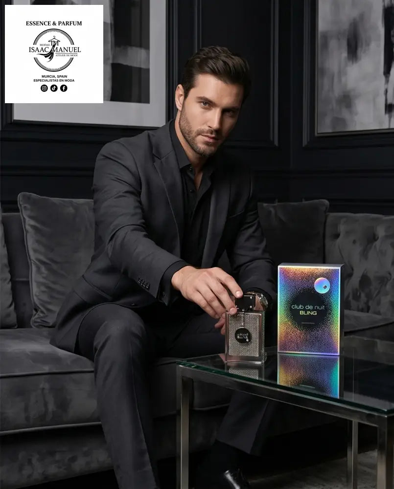 Armaf Club de Nuit Bling EDP 75ml | Perfume Masculino Amaderado Cítrico Vainilla | Edición Lujo - Perfume